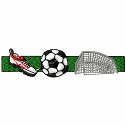 Football Embroidery Design 4 Football Embroidery Design 4